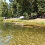 Plage privée du camping