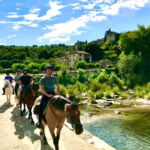 Terre à cheval - balade à Montclus