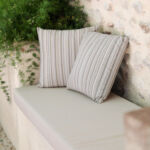 Coin repos avec banquette de la Maison d'hôtes