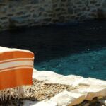 Piscine et terrasse du gîte