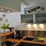 Cuisine ouverte et équipée