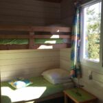 Chambre avec lits superposés