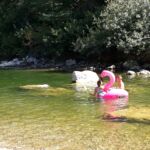 Plage privée au bord de la rivière Cèze à 2 km