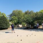Terrain de pétanque au Mas de Linde