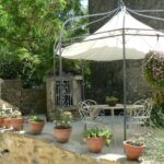 Terrasse commune et jardin