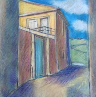 Peinture de la façade du gîte