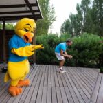 Animation avec la mascotte Piki