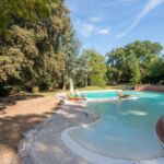 Piscine et le jardin