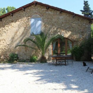 Façade du gîte Le Jardinier du Domaine du Pont d'Ardèche