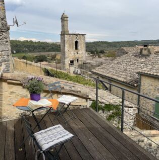 Terrasse sur le toit
