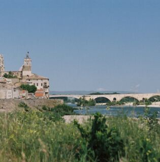 Vue du pont et de la vieille ville