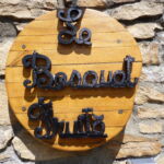 Plaque Le Bosquet Fruité à l'entrée