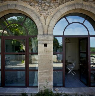 Entrée indépendante du gîte