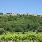 Vue du village de Cornillon