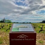 Panneau sentier vignerons de Tavel