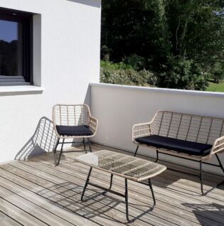 Terrasse côté Est