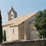 Chapelle Saint Jean Baptiste sur les hauteurs de Vénéjan