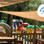 Cèze park : parc de structure gonflables au bord de la Cèze