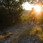 Randonnée cycliste des Côtes du Rhône e,n Provence Occitane
