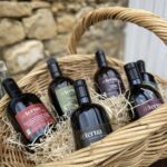 Bouteilles d'huile d'Olive