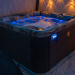 Jacuzzi la nuit
