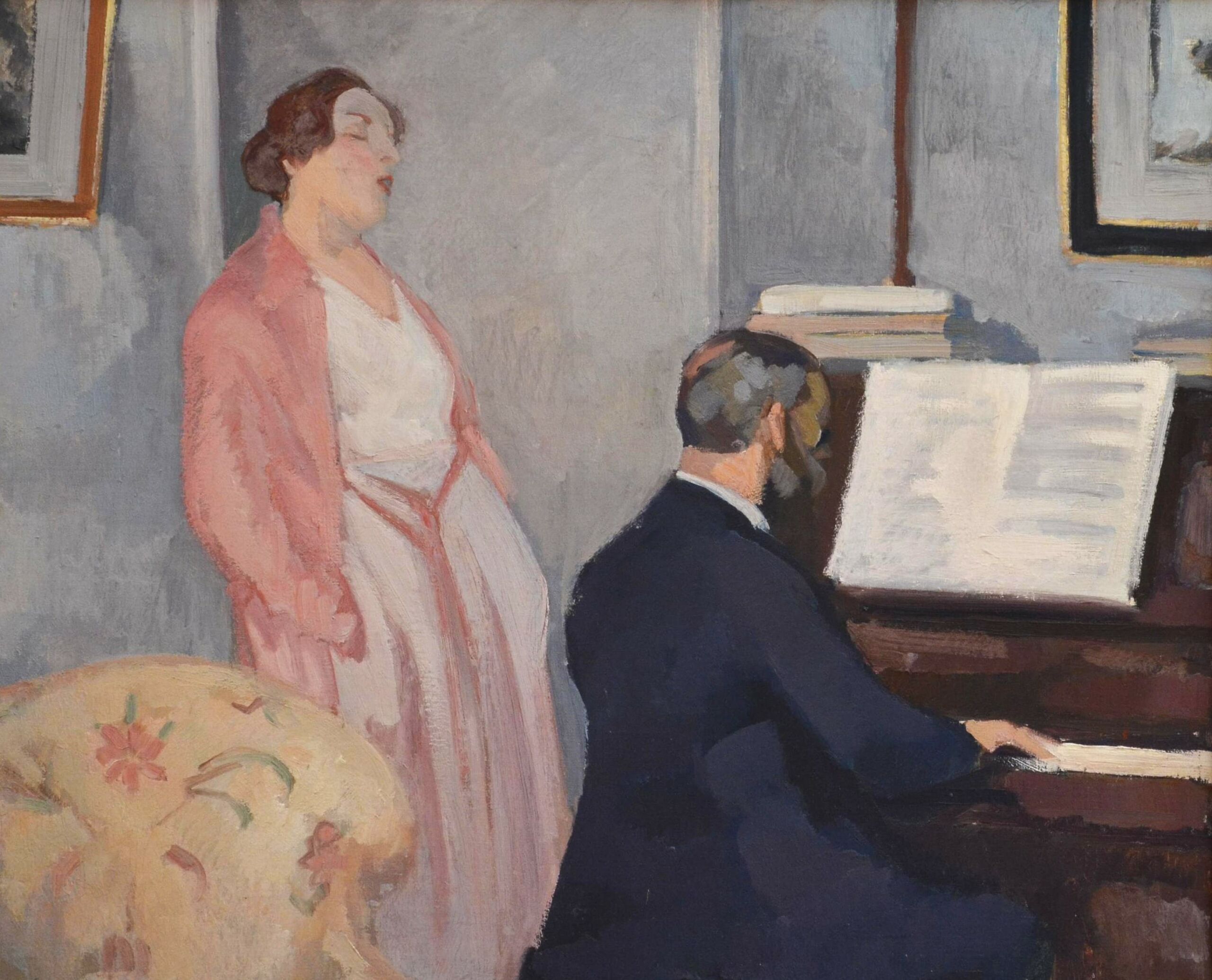 Partons à la découverte d’une personnalité exceptionnelle : Jeanne Hatto, chanteuse d’opéra et  amie du peintre Albert André.