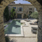 Piscine au Mas Ëvalla