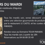 Un moment privilégié au coeur du Domaine Tour Paradis