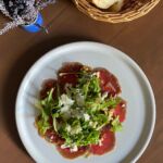 Entrée proposée au restaurant Il Cantuccio à Goudargues