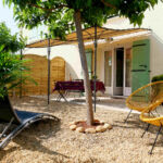 Terrasse avec jardin