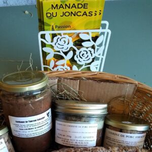 Echantillons de produits à la vente