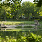 Plage privée du camping