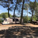 Vue sur un emplacement