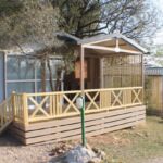 Vue sur un chalet