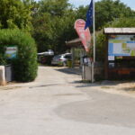 Entrée du camping