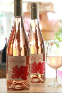 Cuvée de rosé du Château Belles des Lières