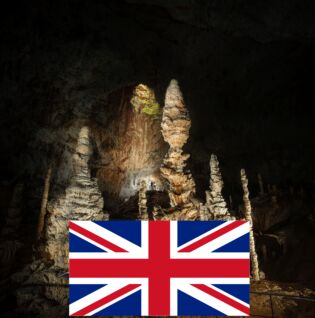 English guided tour under the cave