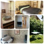 Assemblage de différentes photos de la Chambre d'hôtes Le Cèdre