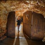 dégustation à 50 m sous terre