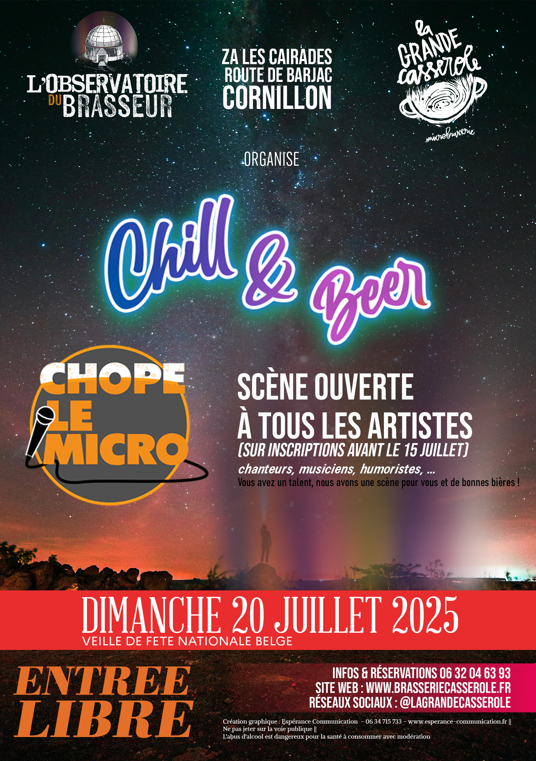 Soirée festive et remplie de talents