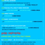 Programme du festival