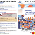 programme 1 des journées européennes du patrimoine à Pont Saint Esprit