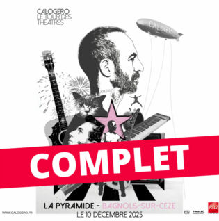 [Complet] Calogero "Le Tour des Théâtres" du Mercredi 10 décembre 2025