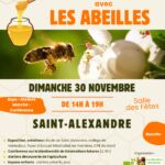 Affiche Après midi "Bien vivre avec les abeilles"