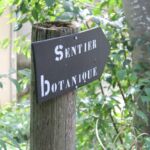 Sentier botanique au pied du château de Verfeuil