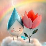 Illustration Spectacle des tout-petits "O gré des éléments"