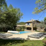 Le Mas d'Aujac - Piscine et Bâtisse