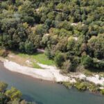 Domaine des Bords de Cèze - Vue plage privée