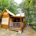 Domaine des Bords de Cèze - Caba tente extérieur