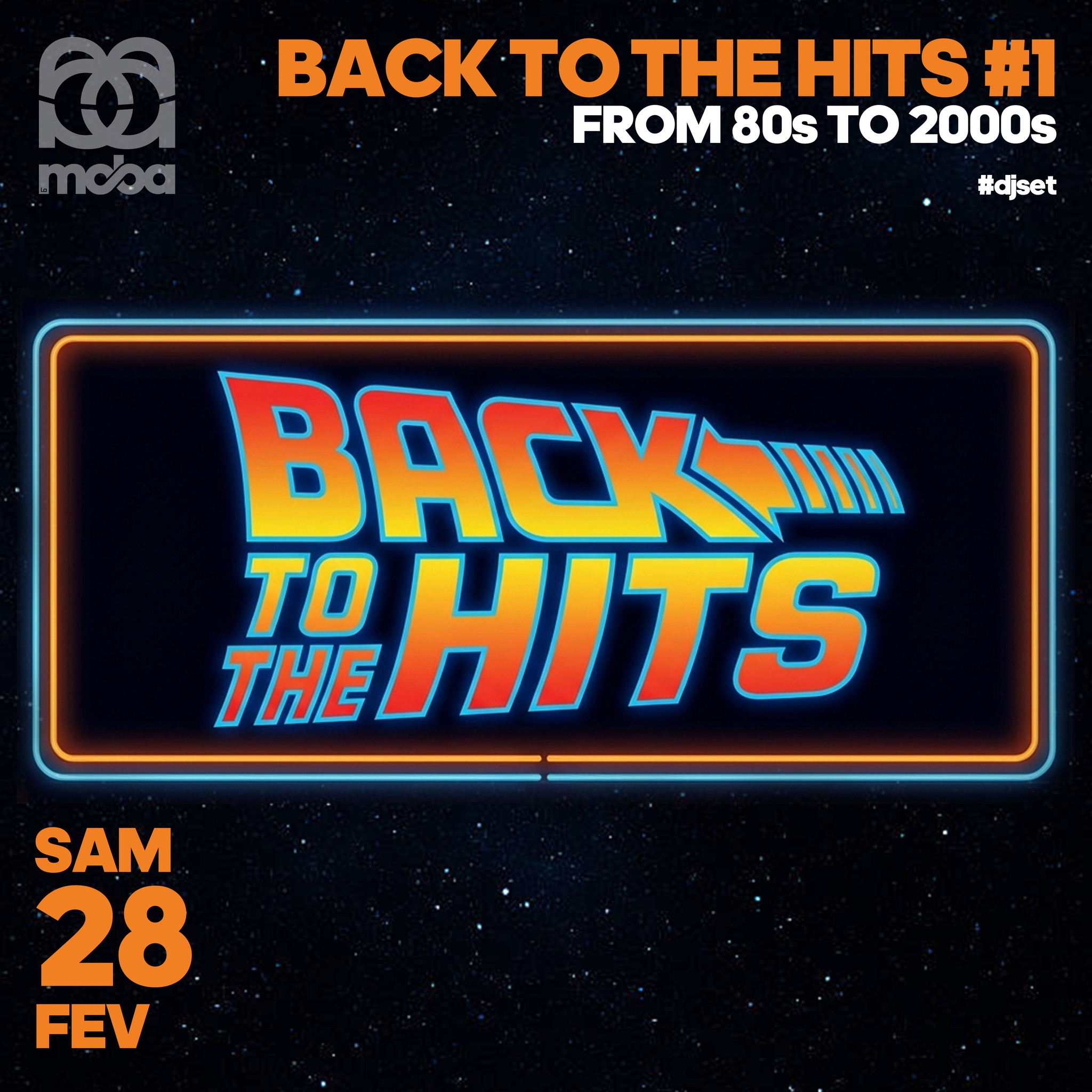 Affiche Back to the Hits #1 du 28 février 2026